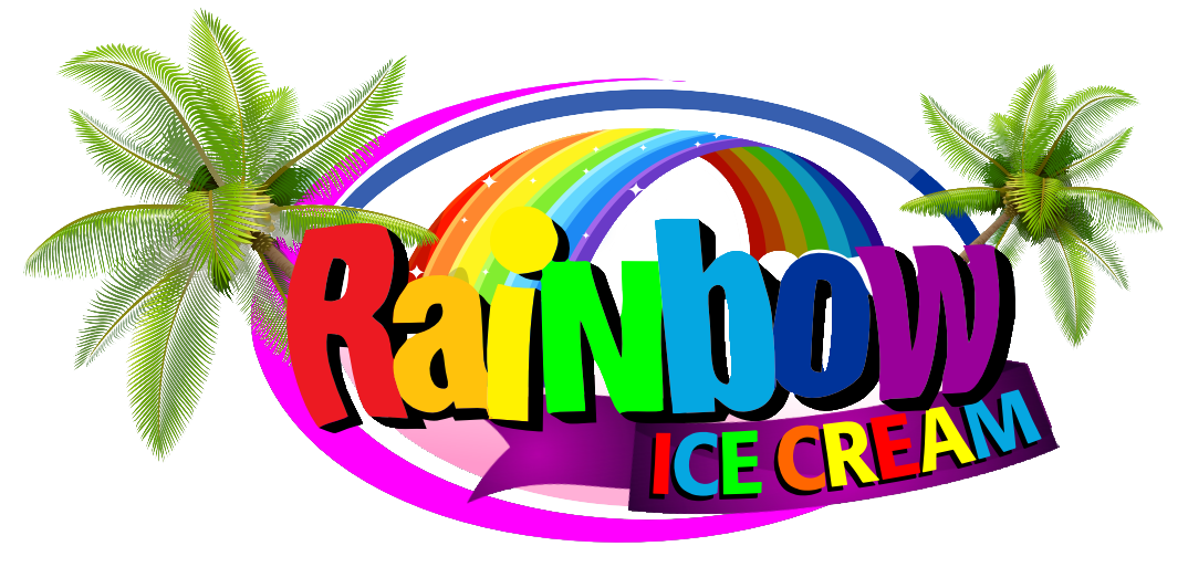 Rainbow Home Made Ice Cream